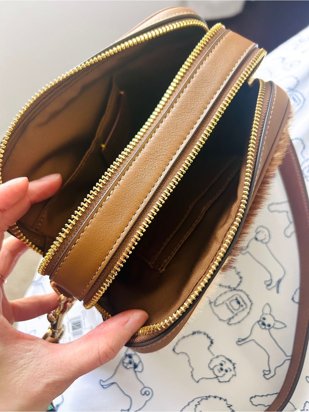 NWT🐮Coach Mini Carey Crossbody Bag
In Haircalf With Cow Print CEK71 Shoulder Bag - Picture 6 of 11